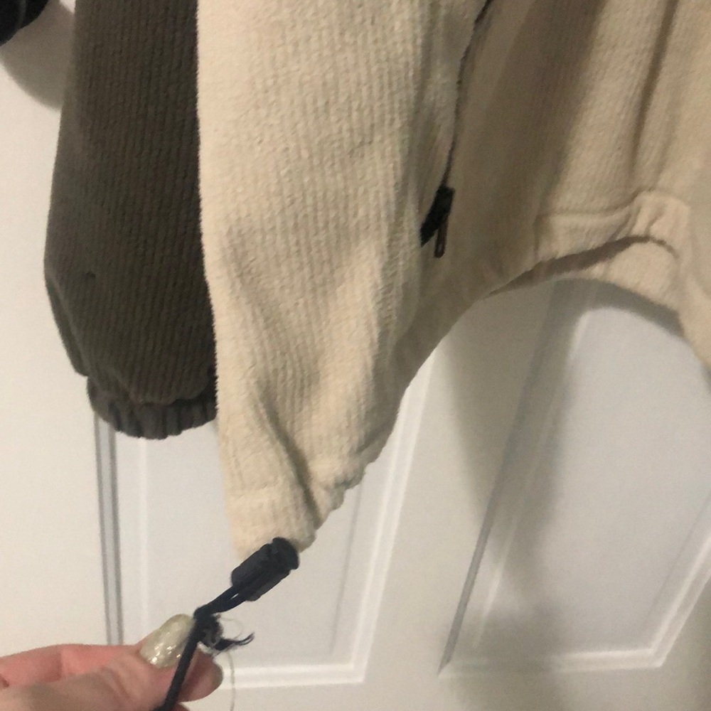 Oversized 90’s half zip outdoor hoodie - Picture 5 of 7